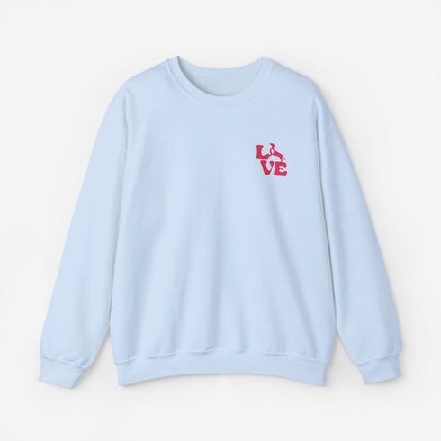 Dachshund Sweatshirt for Women - Dachshund Love Sweatshirt